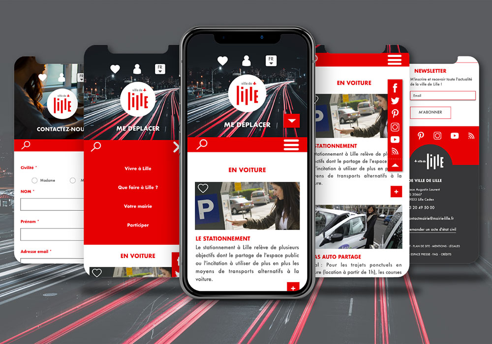 Site web - Ville de Lille