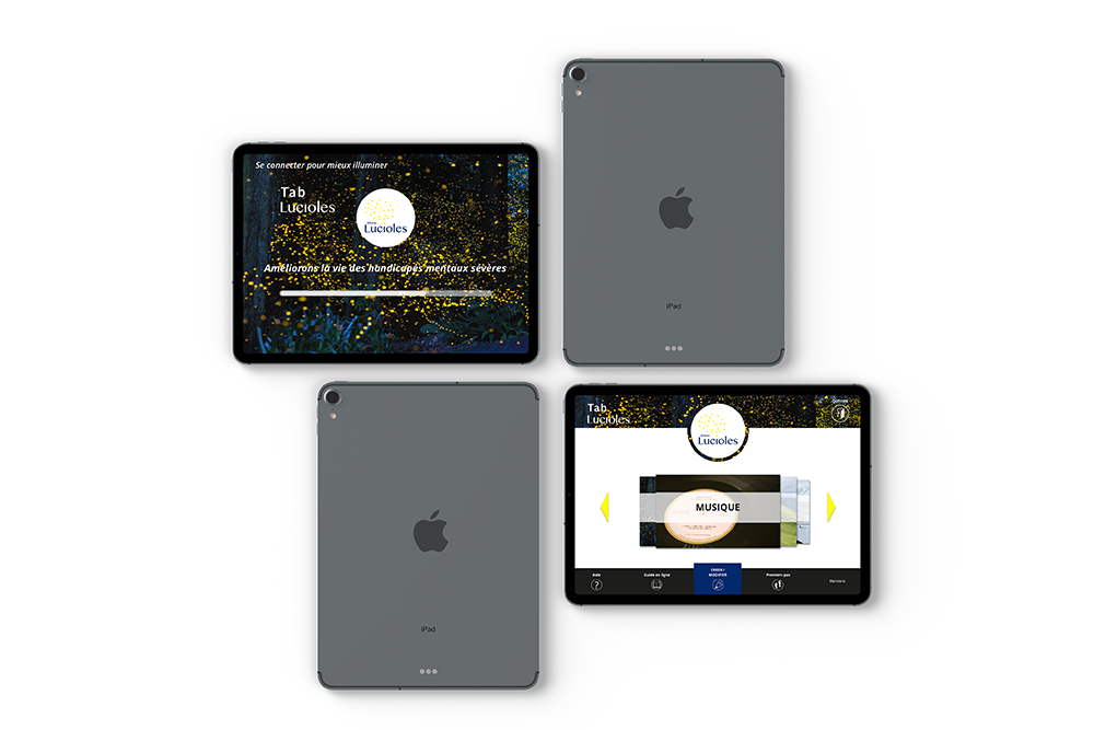 application tablette